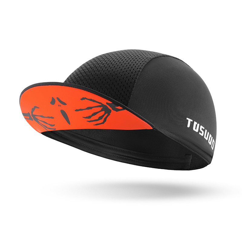 Skull Cap Helmet Liner - Czapka rowerowa na Halloween z motywem