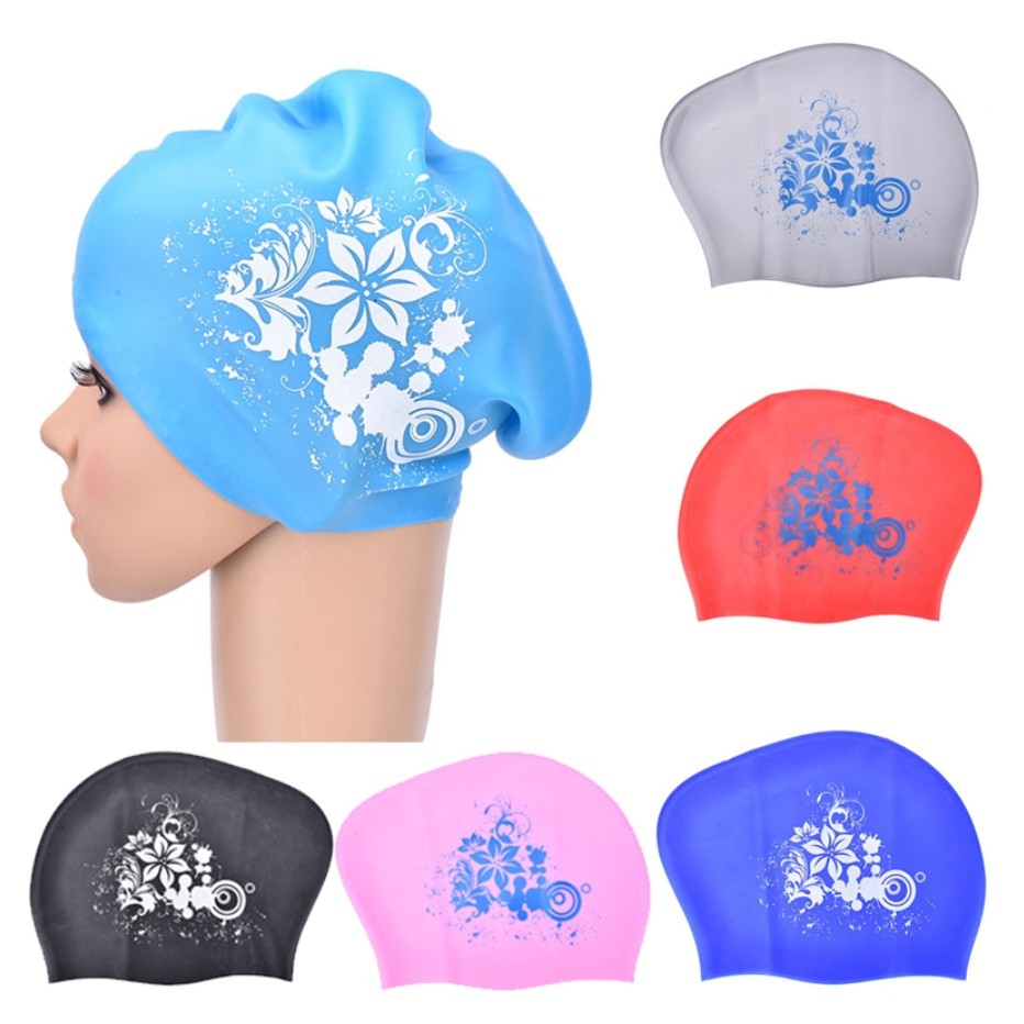 Swim Hat Silicone - Silikonowy czepek do pływania dla długich