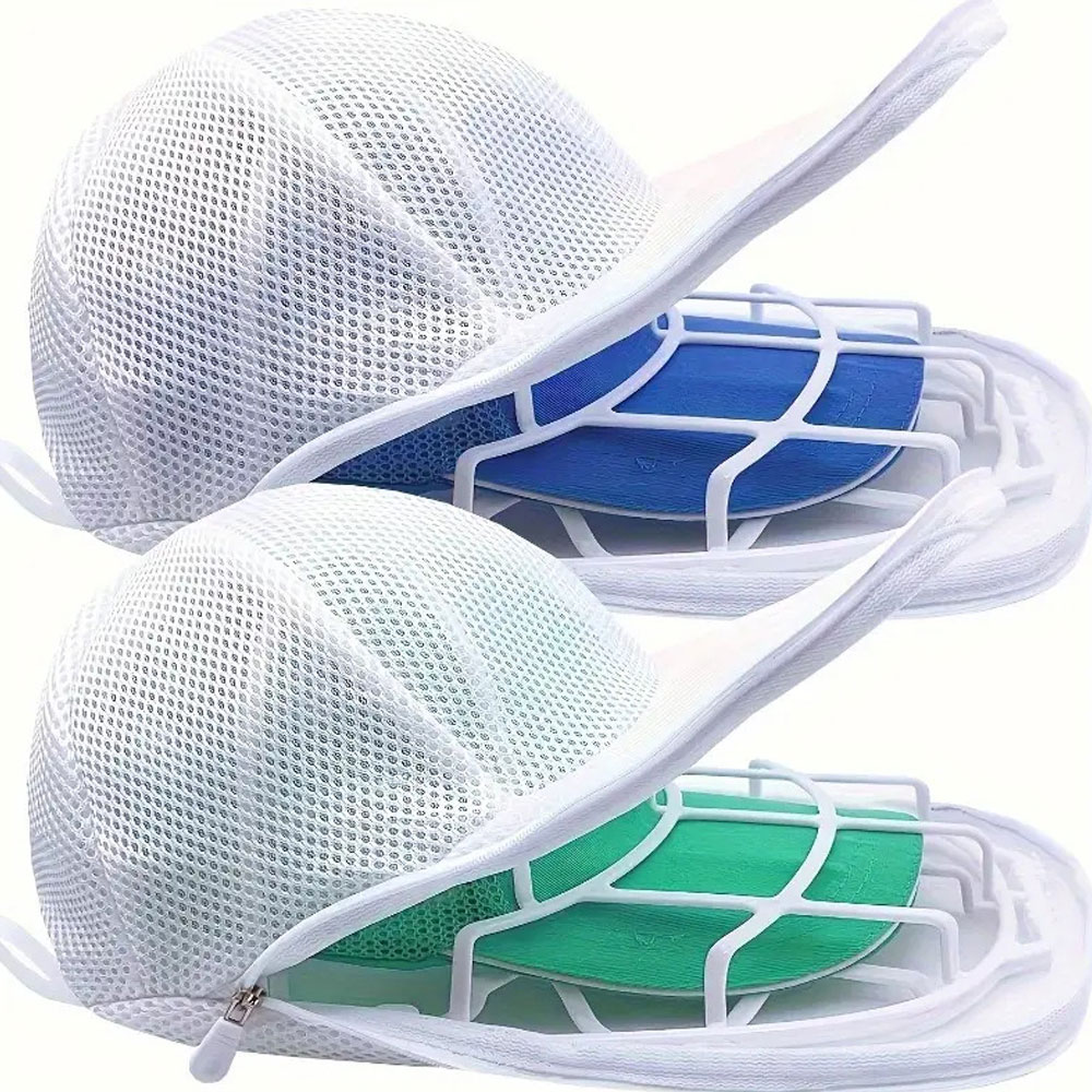 Baseball Cap Structured - Kosz do prania czapek z zamkiem