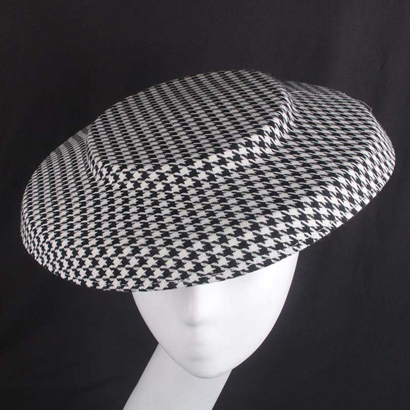 Sun Hat Wide Brim - Kapelusz ślubny DIY akcesoria rzemieślnicze czarny