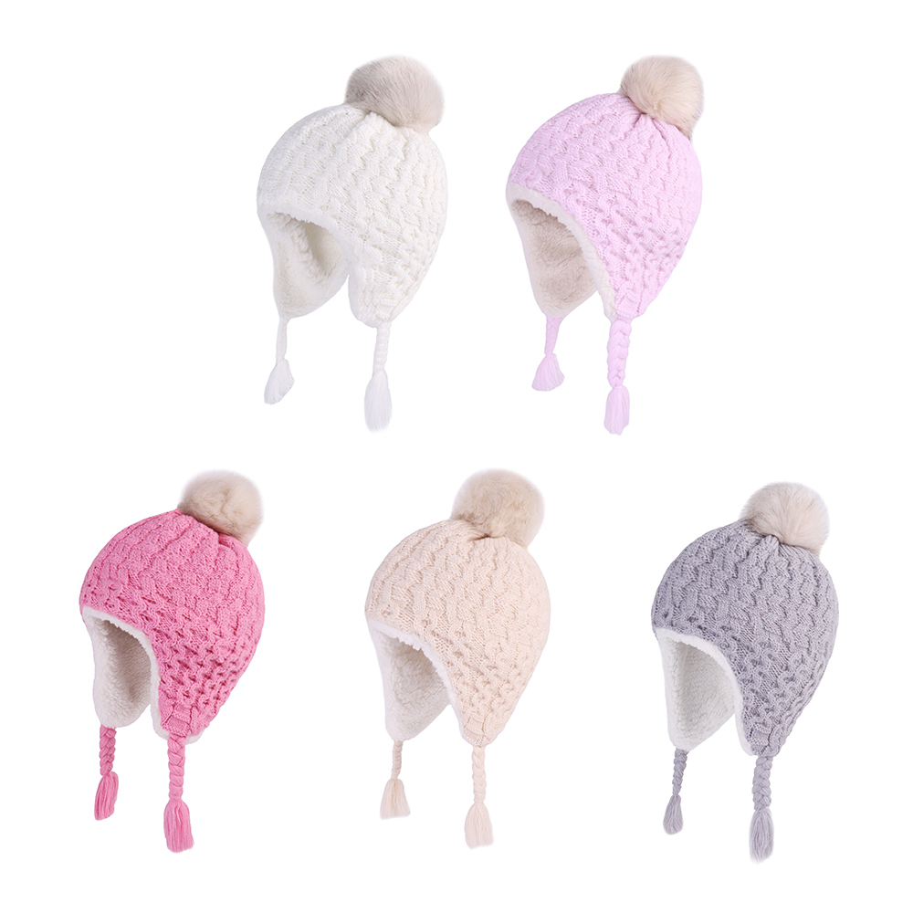 Trapper Hat Ear Flap - Dziecięce zimowe czapki z nausznikami dla
