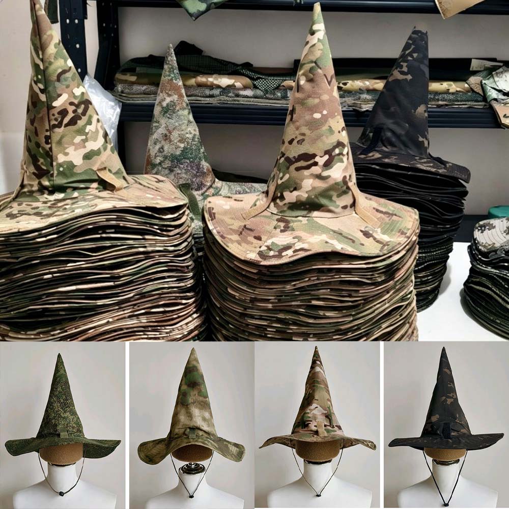 Boonie Hat Tactical - Magiczny Kapelusz Czarodzieja Taktyczny Kamuflażowy Kapelusz