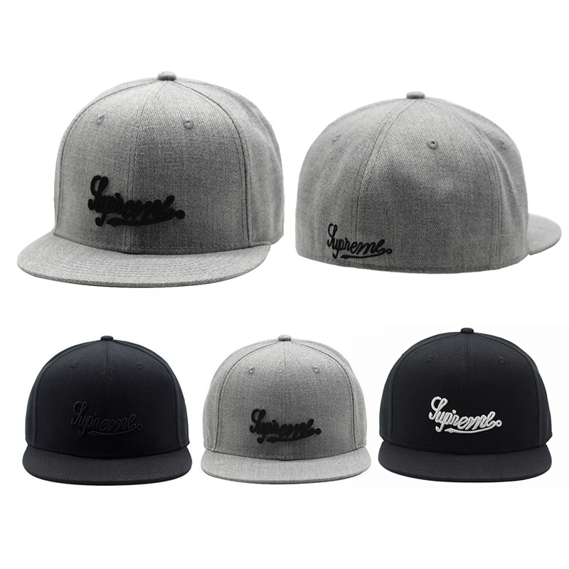 Baseball Cap Structured - Haftowana, w pełni zamknięta czapka z