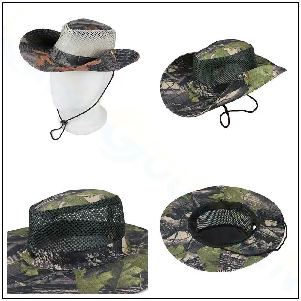 Boonie Hat Tactical - Czapka Wojskowa Boonie Letnia Liść Moro