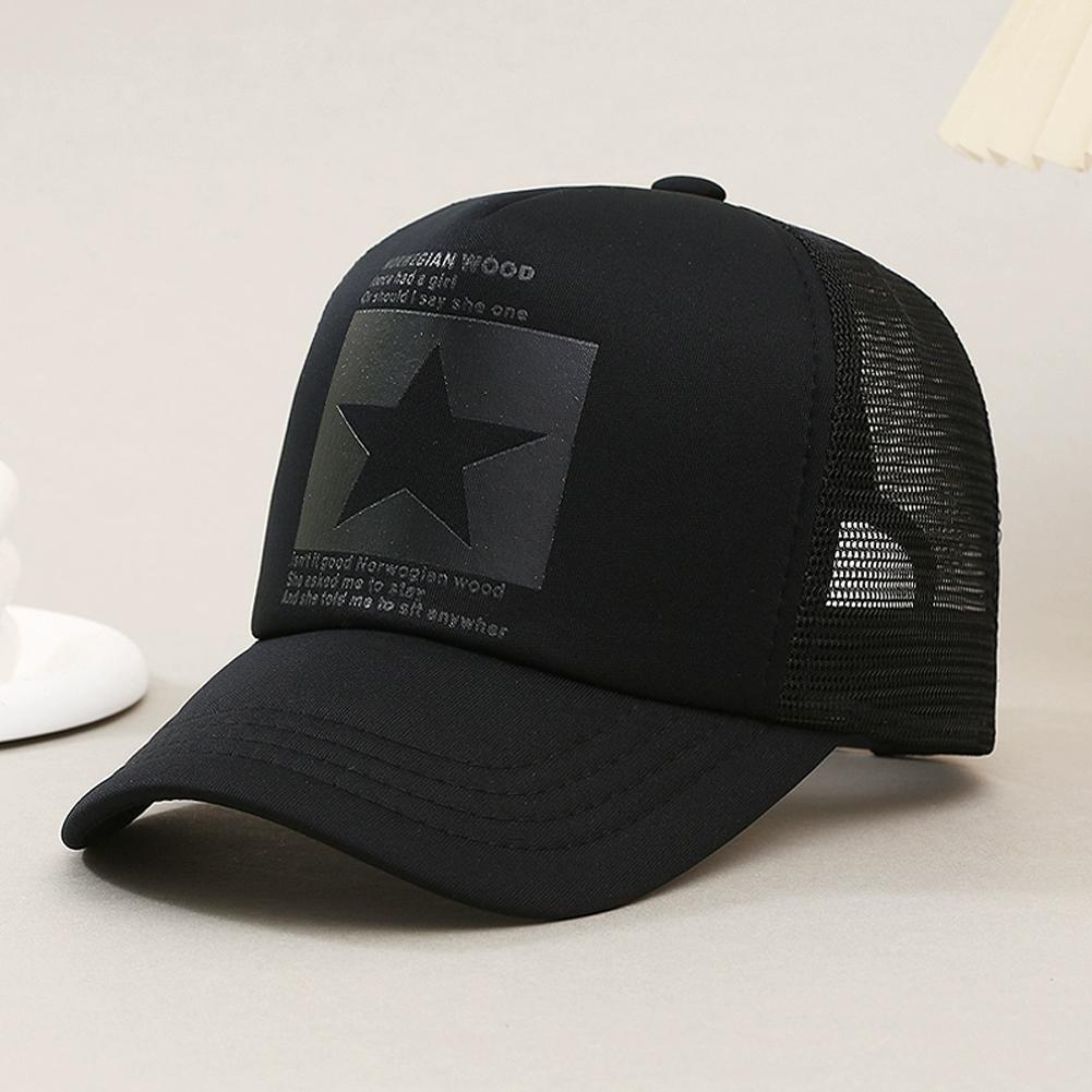 Trucker Cap Mesh - Letnia czapka baseballowa z siatką, modna