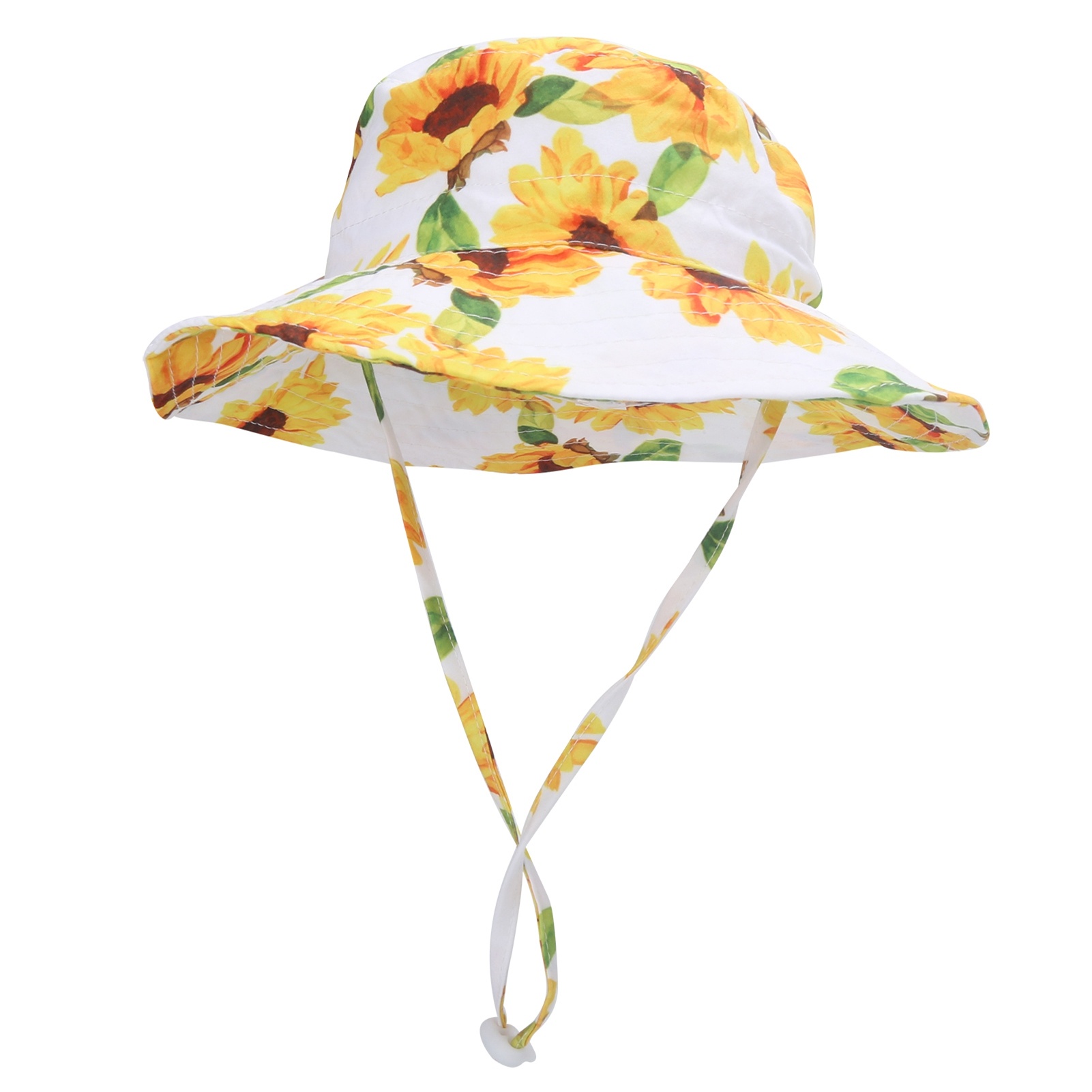Bucket Hat Cotton - Dziecięcy kapelusz przeciwsłoneczny na plażę, oddychający,