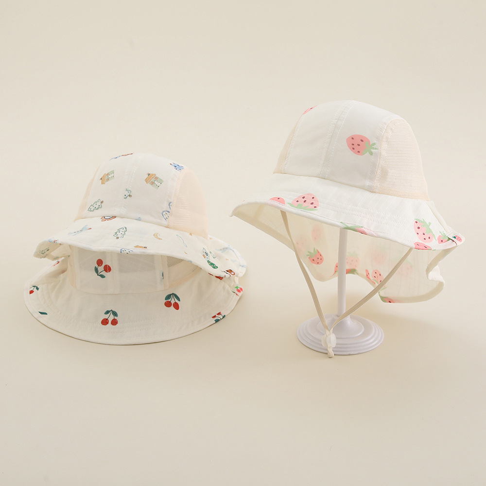 Visor Sun Hat - Letni kapelusz plażowy dla niemowląt, oddychający,