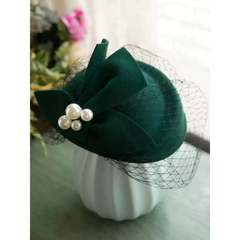 Siatkowy beret z wełny w stylu – Beret French Wool recenzja i cena