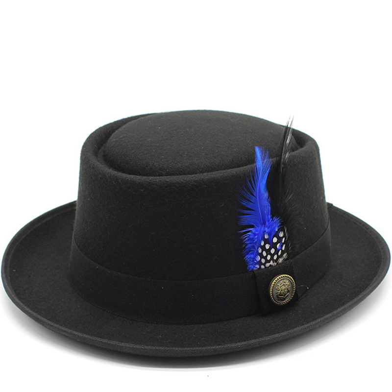 Czapka wieprzowa w stylu Vinta – Fedora Hat Wool recenzja i cena
