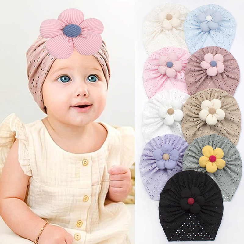 3D kwiat dziecięcy turban czap – Dad Hat Cotton recenzja i cena