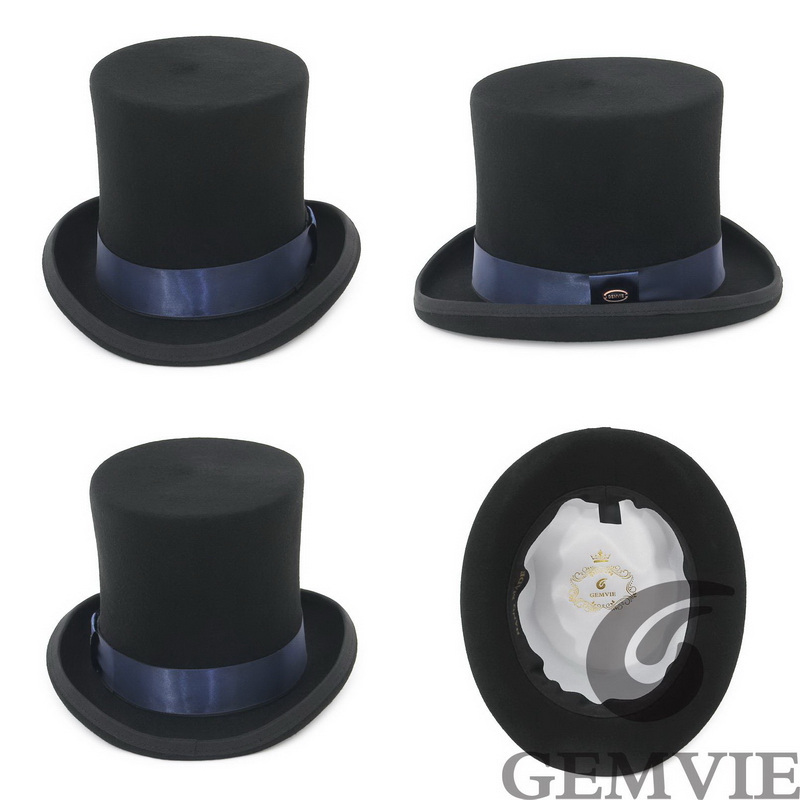 GEMVIE 17cm 100% wełniany filc – Fedora Hat Wool recenzja i cena
