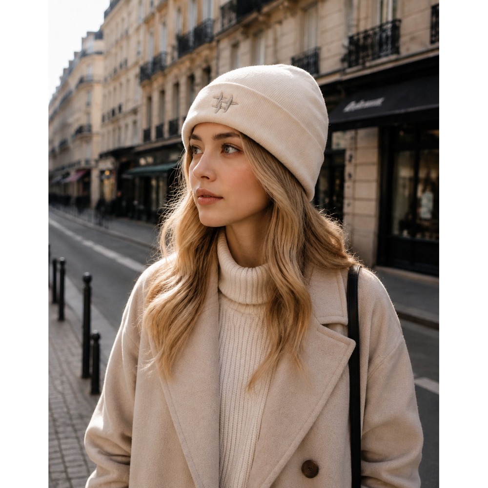Damska zimowa czapka beanie z  – Beanie Cuffed Knit recenzja i cena