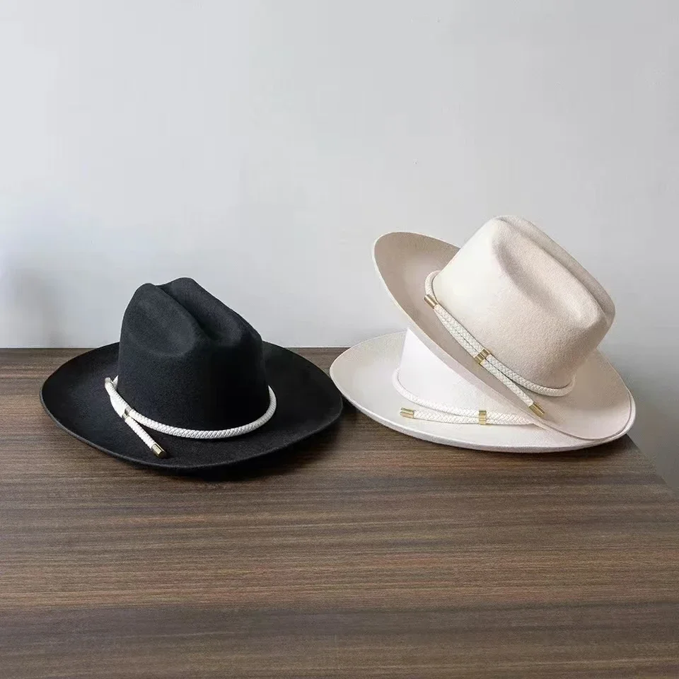 2025 Nowy retro ins chic zimow – Fedora Hat Wool recenzja i cena