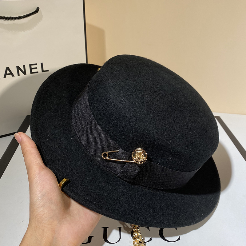USPOP nowe czapki zimowe damsk – Fedora Hat Wool recenzja i cena