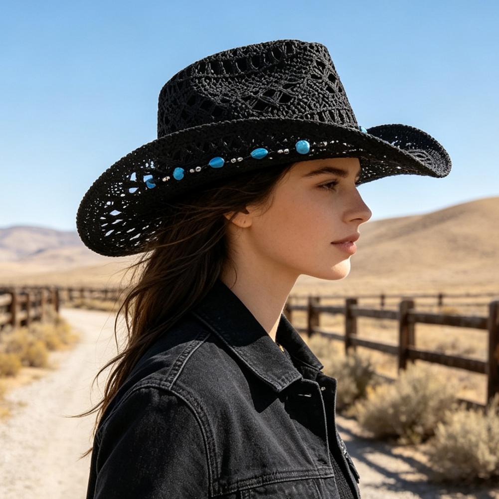 Kapelusz kowbojski z szerokim  – Cowboy Hat Straw recenzja i cena