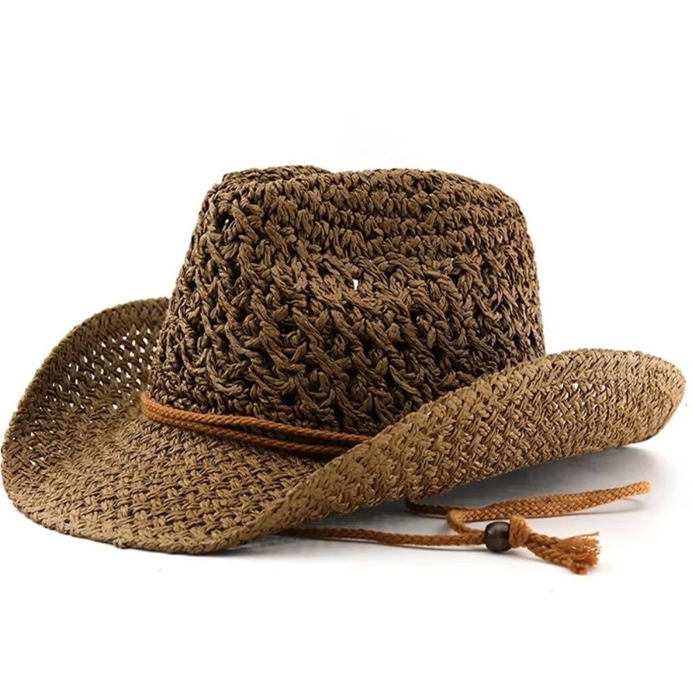 Retro Kapelusz Słomkowy z Szer – Cowboy Hat Straw recenzja i cena