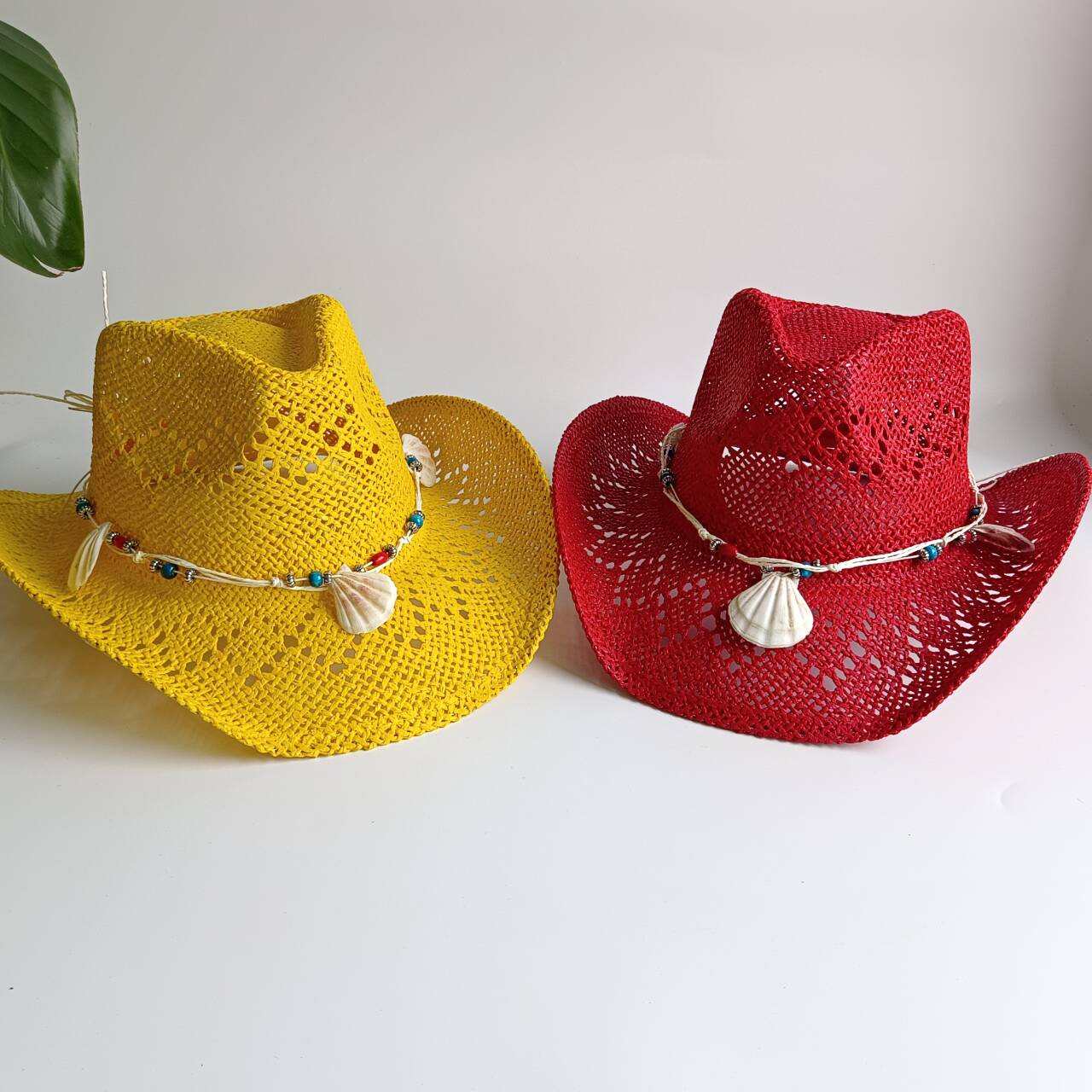 Jasnożółte kapelusze kowbojski – Cowboy Hat Straw recenzja i cena