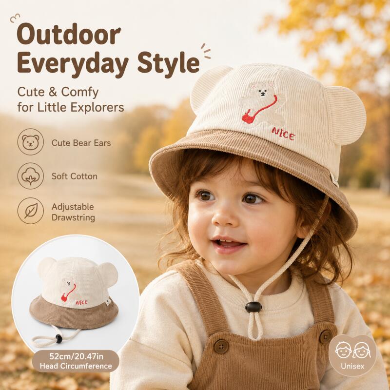 Dziecięcy kapelusz typu bucket – Bucket Hat Cotton recenzja i cena