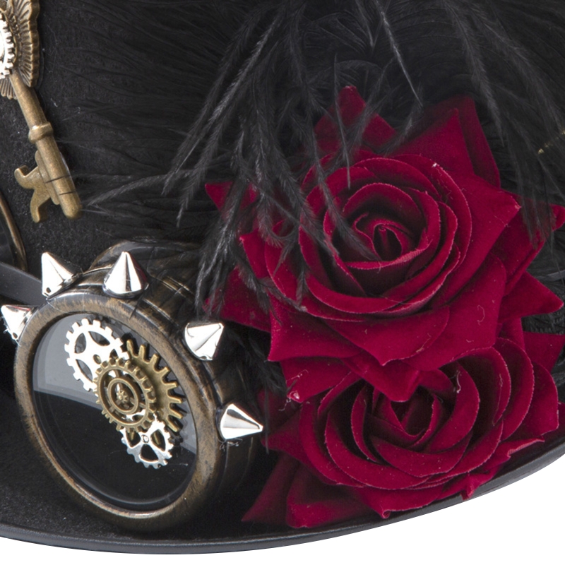 Y166 Vintage Steampunkowy kape – Fedora Hat Wool recenzja i cena