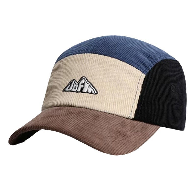 Męskie Damskie Czapki z Daszki – Corduroy Cap 5 Panel recenzja i cena