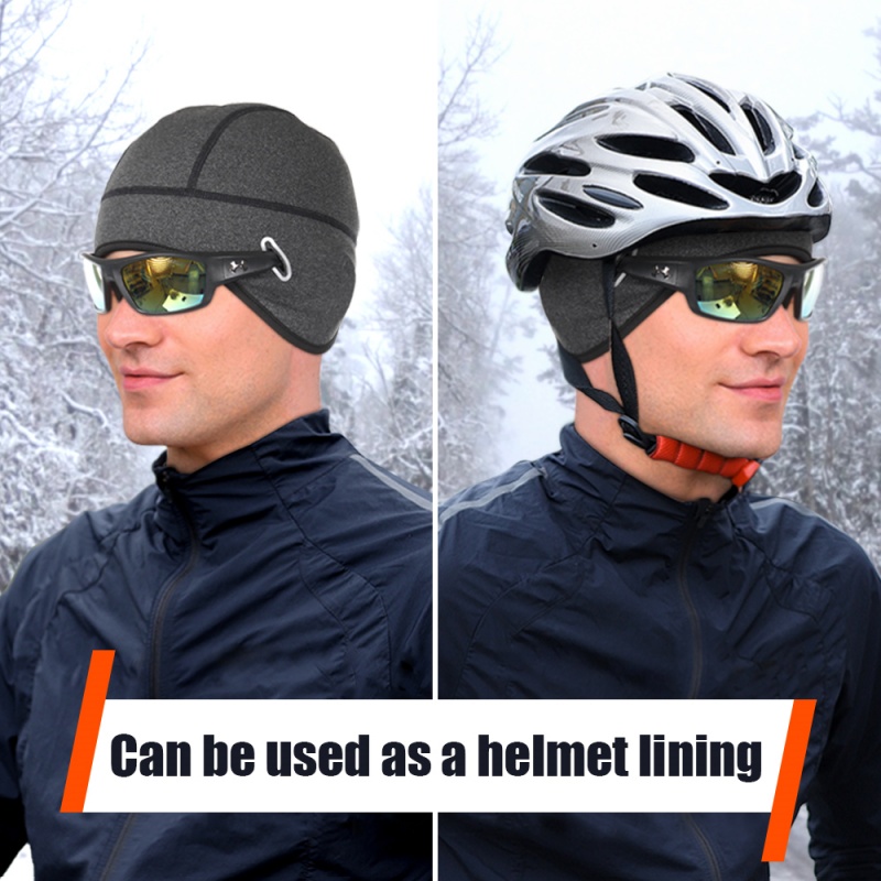 Zimowa czapka rowerowa ociepla – Skull Cap Helmet Liner recenzja i cena