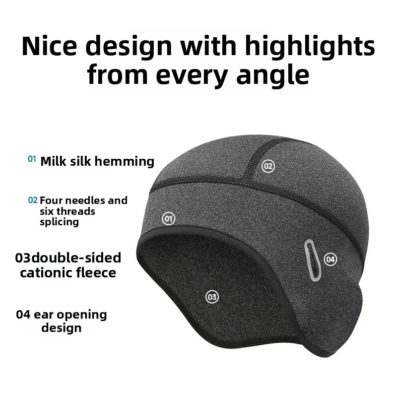 Zimowa czapka rowerowa ociepla – Skull Cap Helmet Liner recenzja i cena