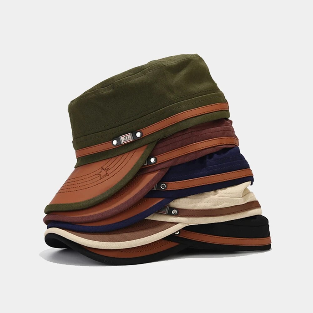 Casual Cadet Hat Man Flat Top  – Dad Hat Cotton recenzja i cena