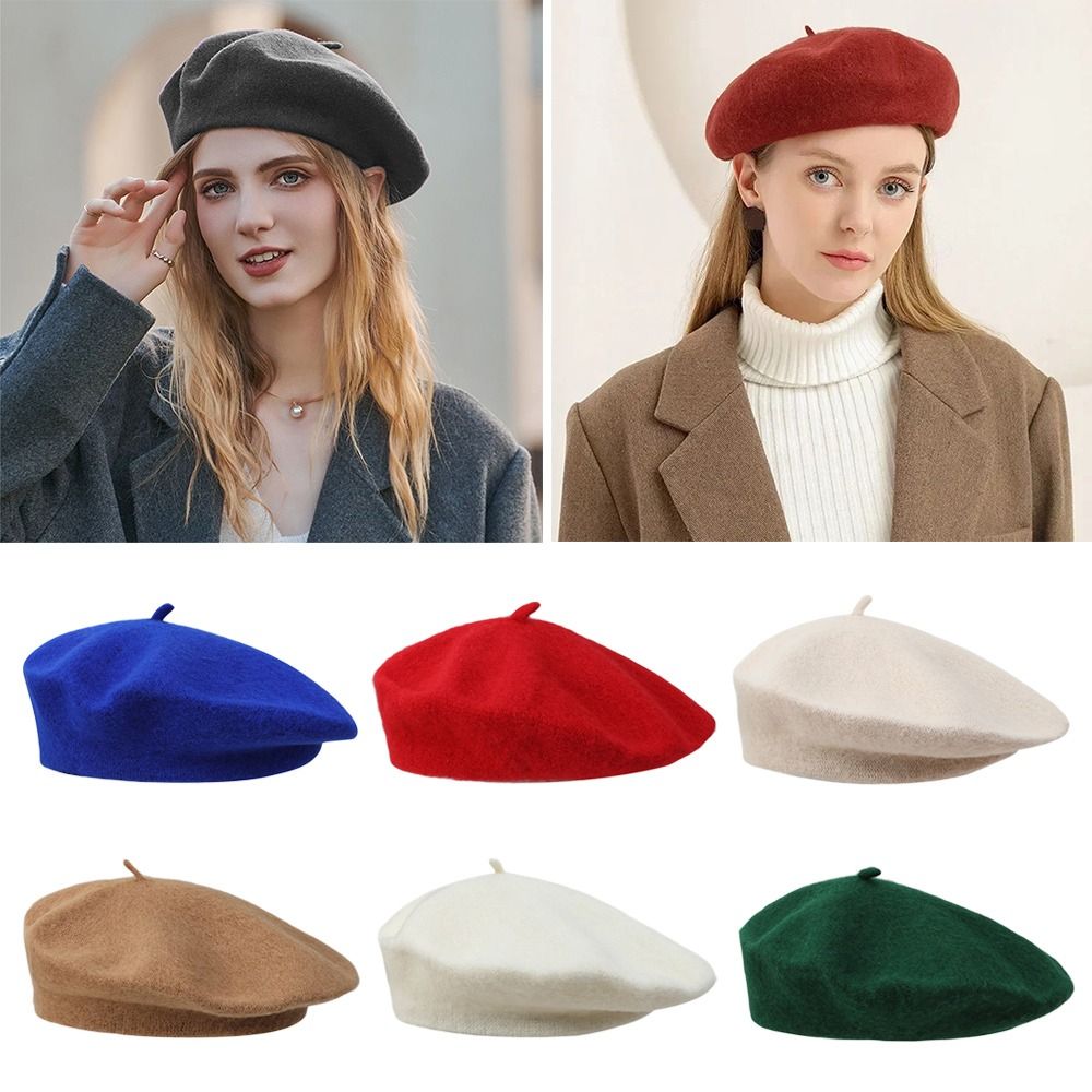 Modny, ciepły, zimowy beret z  – Beret French Wool recenzja i cena