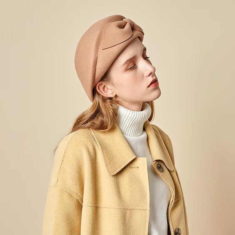 Wełniany Beret Vintage Ciepły  – Beret French Wool recenzja i cena