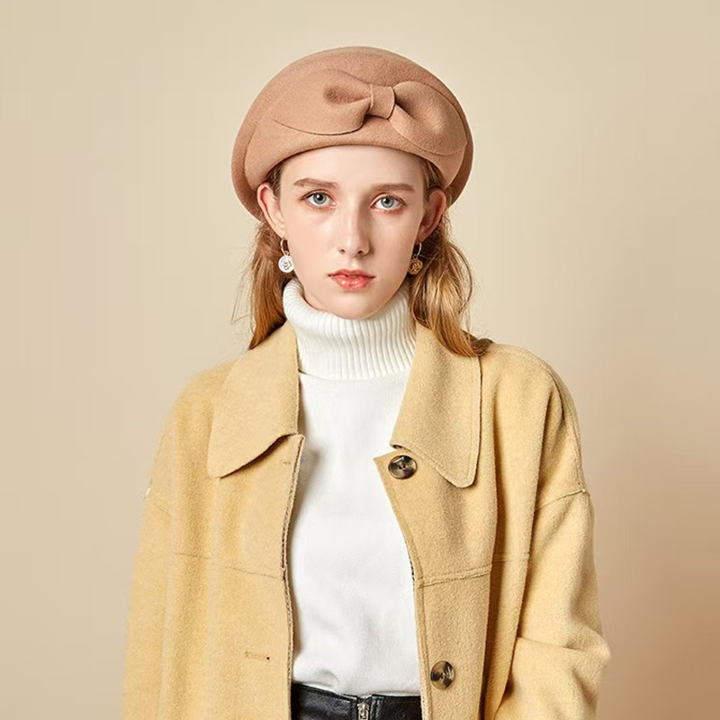 Wełniany Beret Vintage Ciepły  – Beret French Wool recenzja i cena