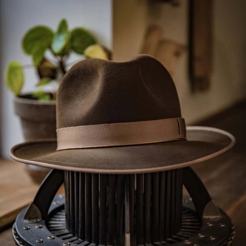 Miękki kapelusz Fedora z kokar – Fedora Hat Wool recenzja i cena