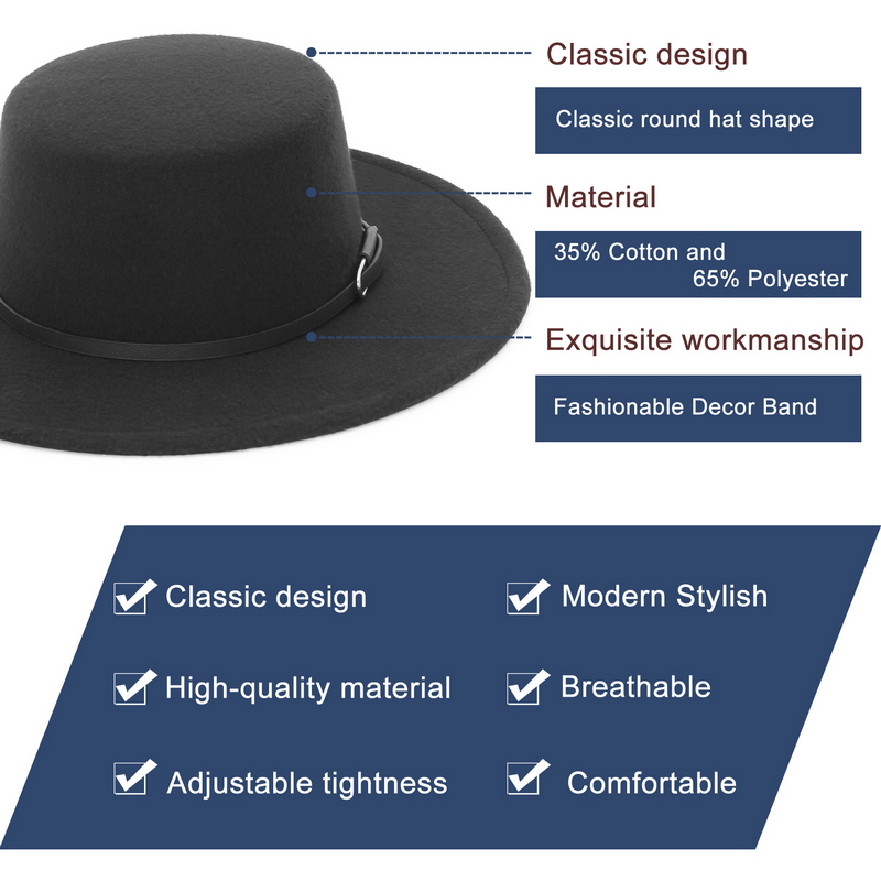 Elegancki kapelusz fedora z sz – Fedora Hat Wool recenzja i cena