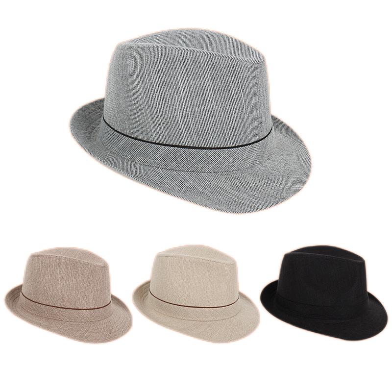 Wiosna i jesień Męskie fedory  – Fedora Hat Wool recenzja i cena